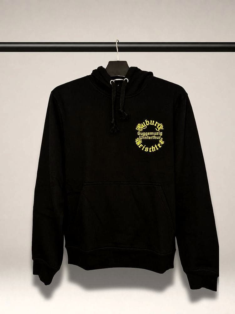 Hoodie der Kyburg Geischter mit gesticktem Logo auf der Brust
